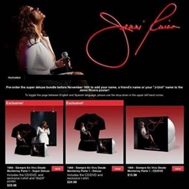 HOY PRE-VENTA FÍSICA DEL ÁLBUM MÁS ESPERADO, JENNI RIVERA “1969-SIEMPRE”