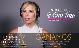 PILI MONTILLA Galardonada con el Premio EMMY por “Té Para Tres con Pili Montilla”