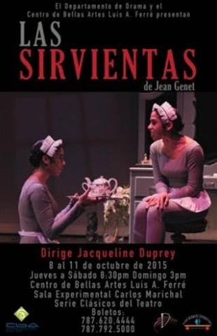 Vuelve a escena Las Sirvientas de Jean Genet